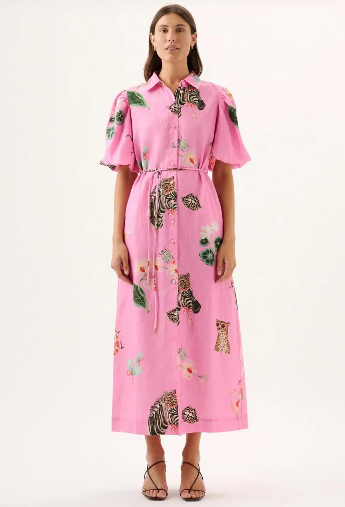 ROAME.- Berkeley Dress- Pink- Size L - Image 1