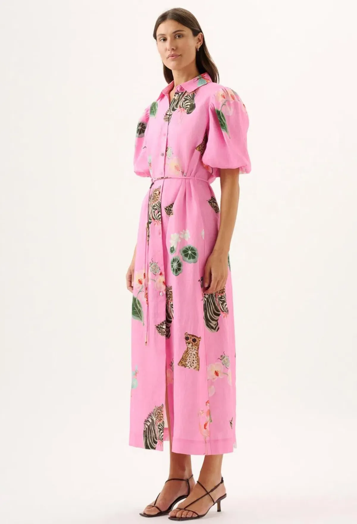 ROAME.- Berkeley Dress- Pink- Size L - Image 2