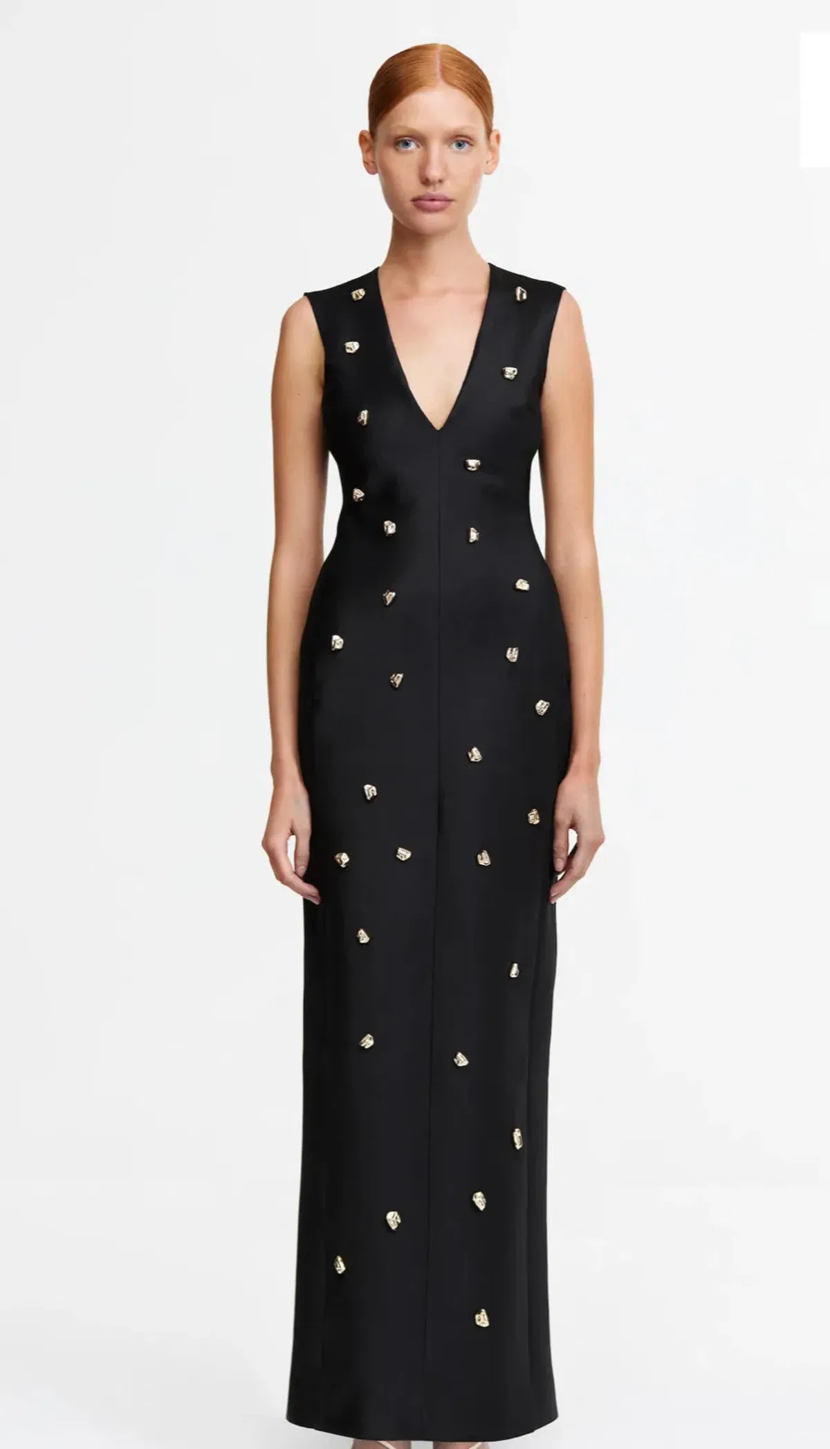 Acler- Pattison Maxi Dress- Dark Baroque/Black- Size 16 - Image 3