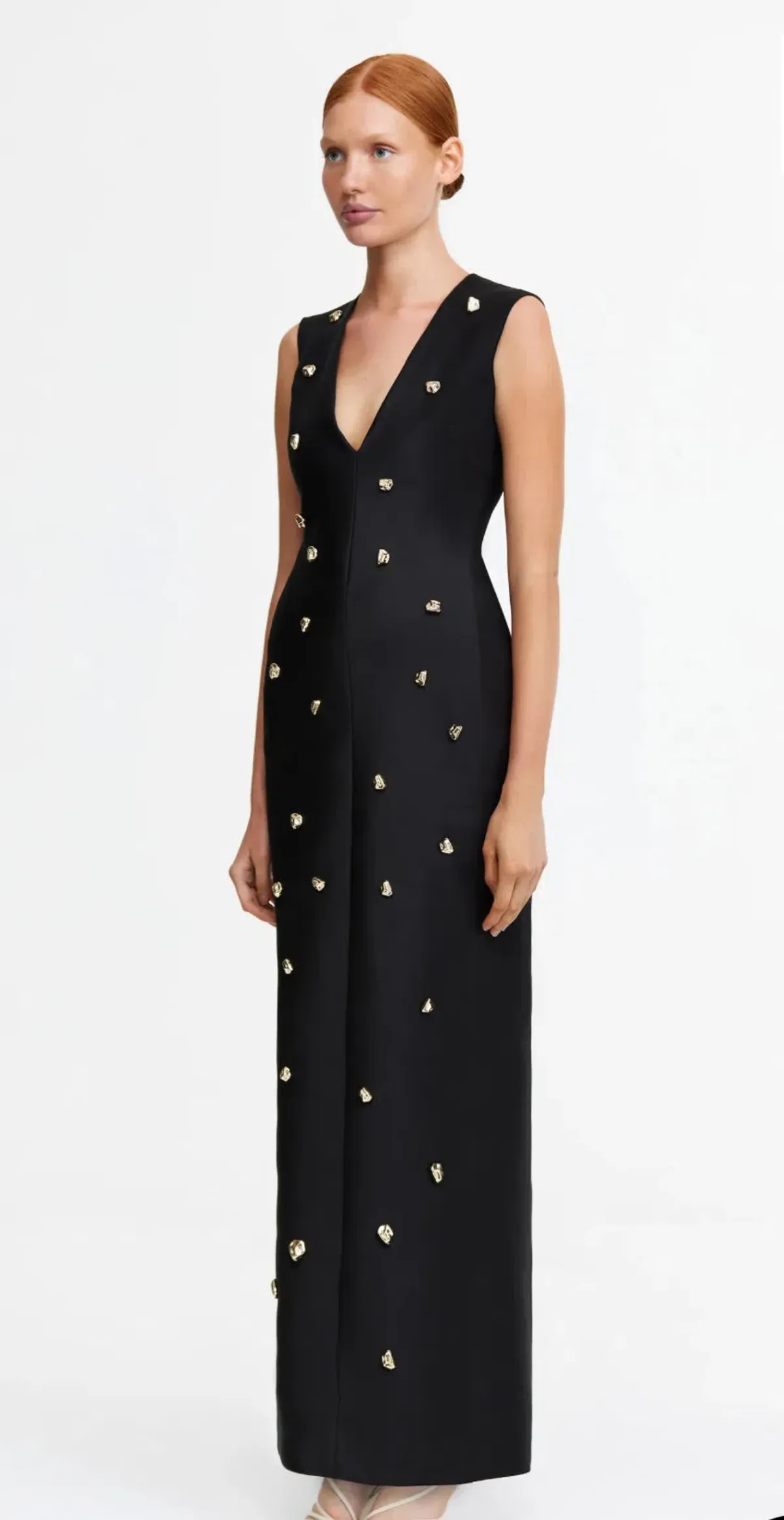 Acler- Pattison Maxi Dress- Dark Baroque/Black- Size 16 - Image 2