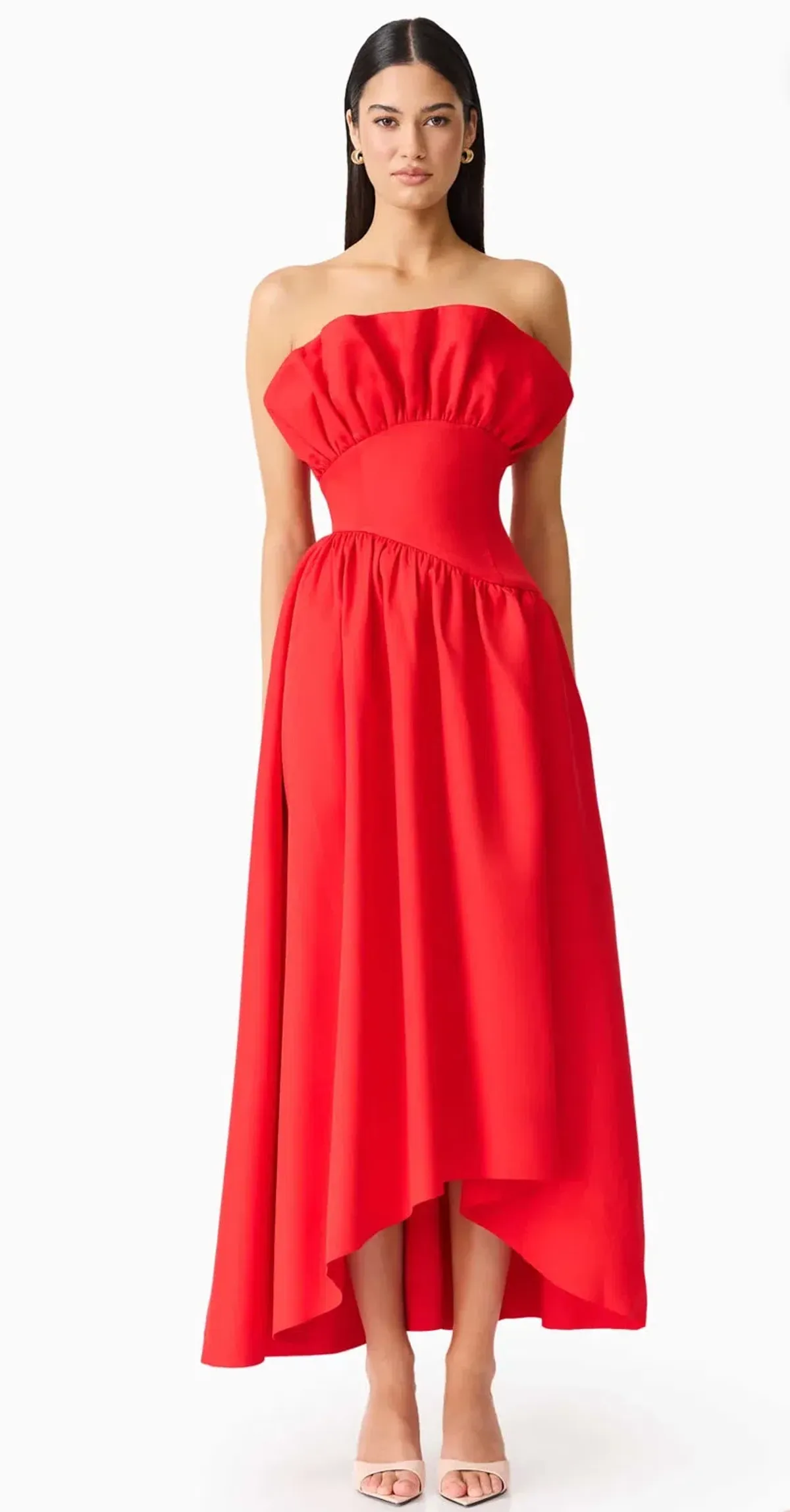 Elliatt- Laurel Sleeveless Maxi Dress- Red- Size Extra Large - Image 1