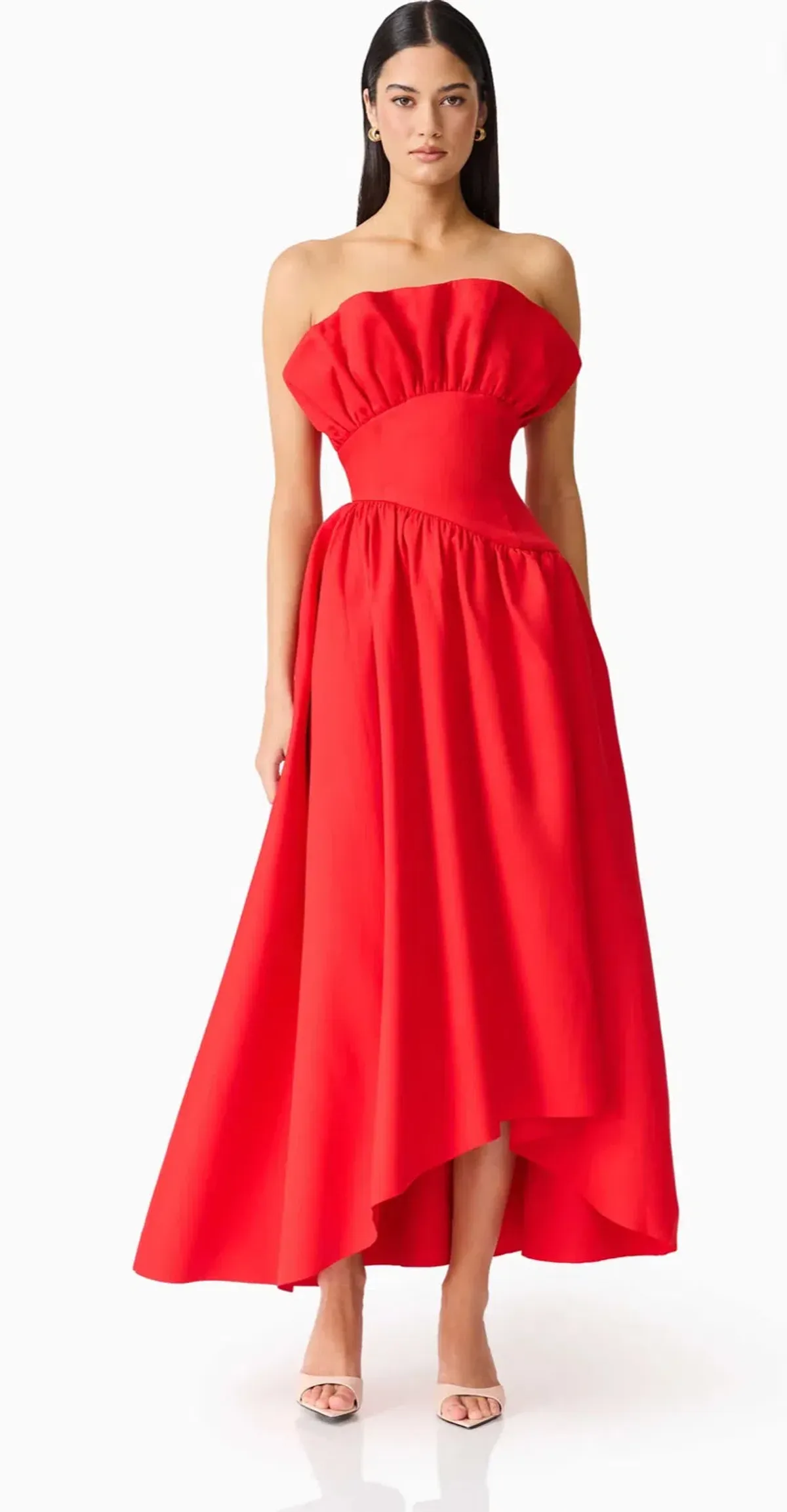 Elliatt- Laurel Sleeveless Maxi Dress- Red- Size Extra Large - Image 2