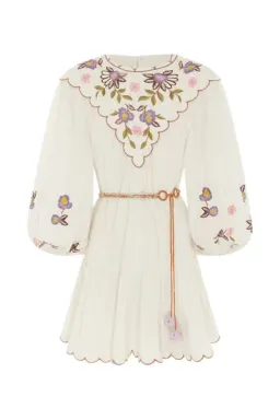 Alemais Nelly embroidered mini  for rent on The Volte - image 4