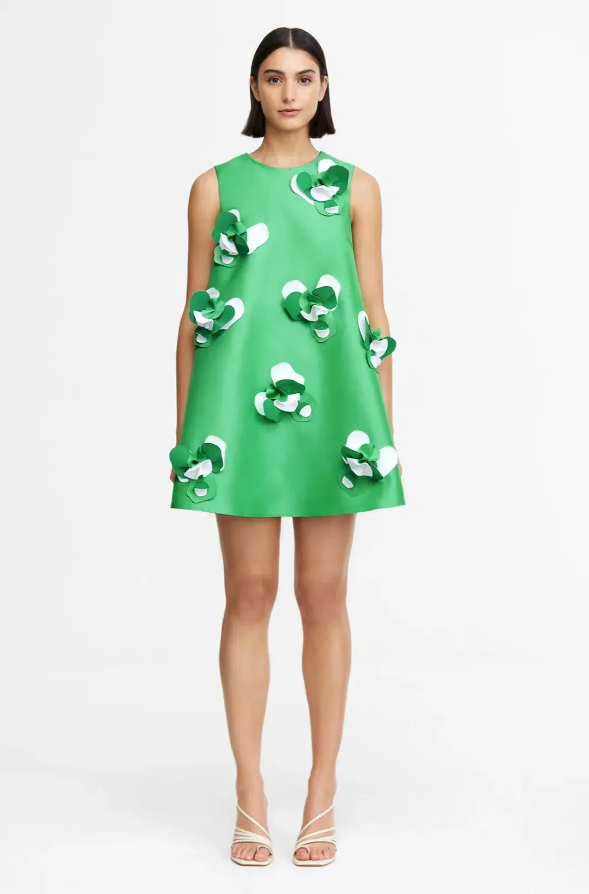Acler- Yarwin Mini Dress- Sea Green- Size 14 - Image 1