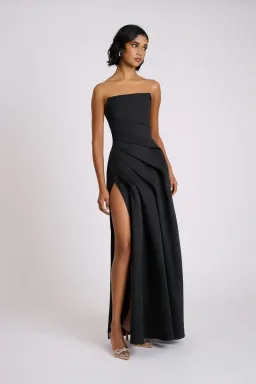 Eliya the Label Deanna Gown Black Size 10 for rent on The Volte - image 1