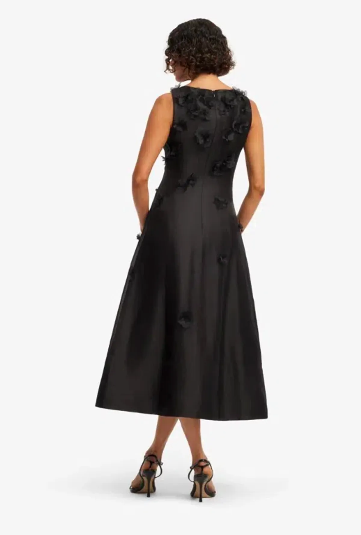 Leo Lin Cleo Petal Sleeveless Black 14 - Image 2