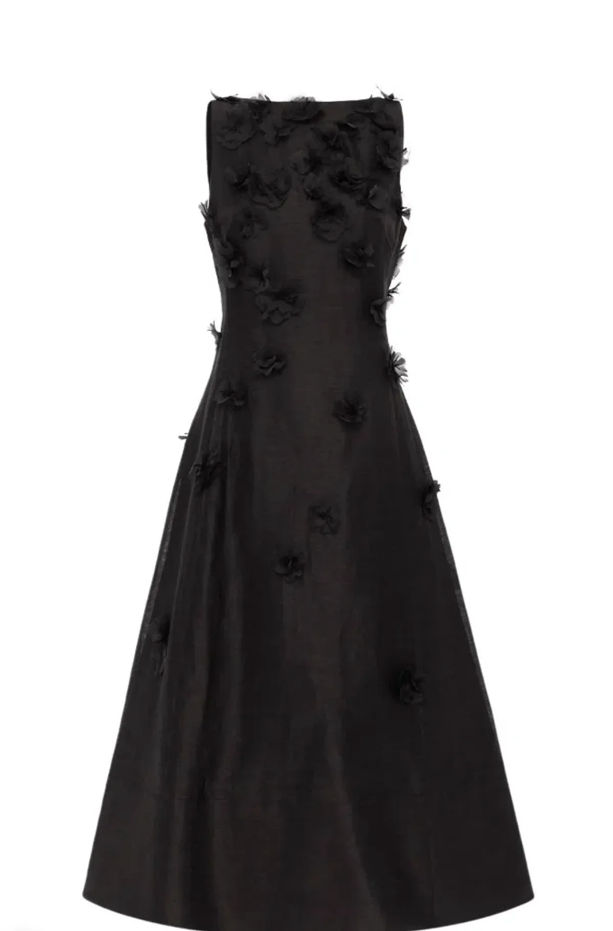 Leo Lin Cleo Petal Sleeveless Black 14 - Image 1