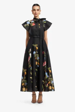 Leo Lin Elsie Flutter Sleeve Vine 12 for rent on The Volte - image 1