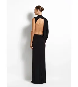 Effie Kats Aleksi Gown in Black Size M/AU10 for rent on The Volte - image 3