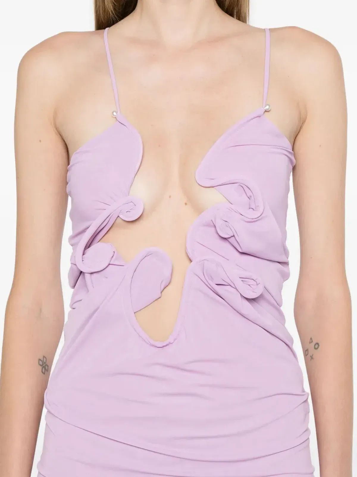 BNWT Christopher Esber Pink Molded Venus Dress - Size 10 AU - Image 3