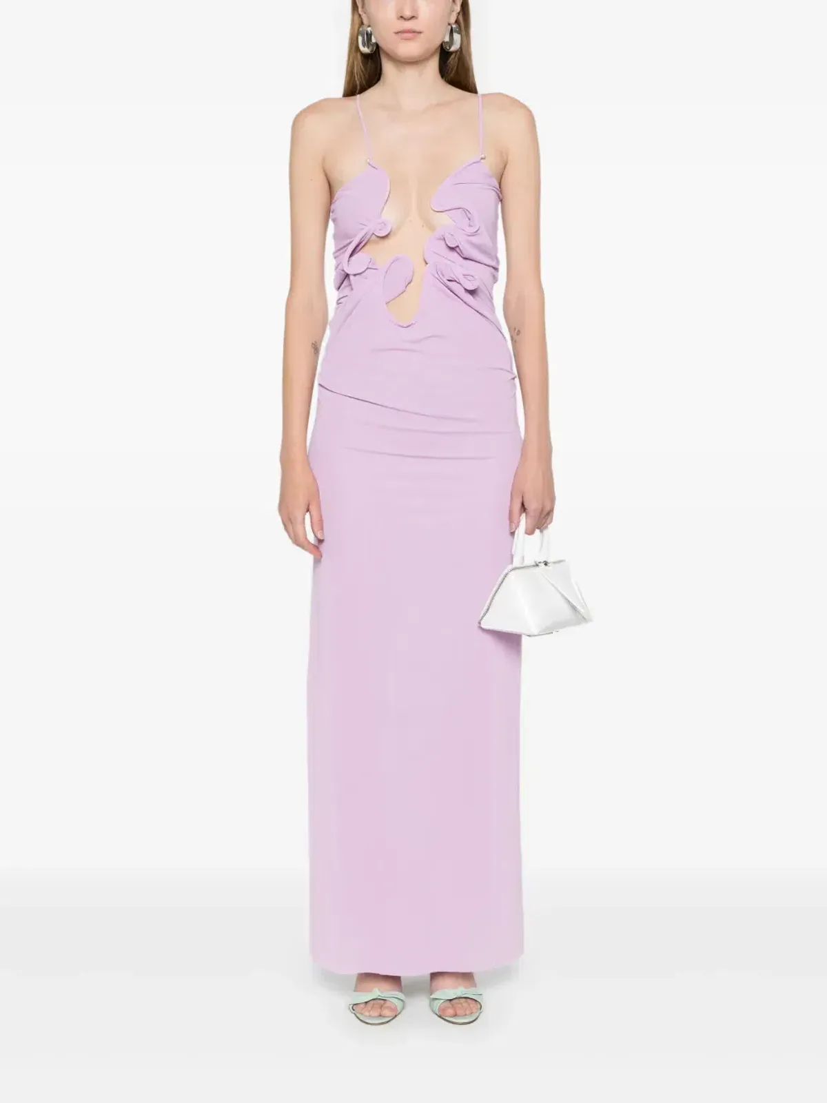 BNWT Christopher Esber Pink Molded Venus Dress - Size 10 AU - Image 1