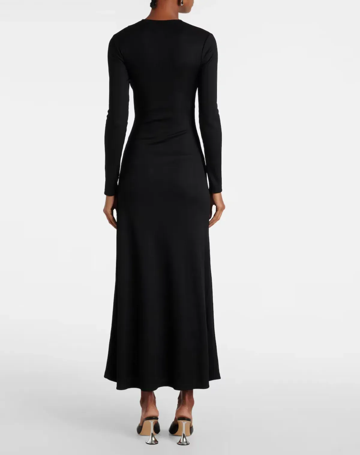 Christopher Esber Black Trio Stone Long Sleeve Dress - Size 10 AU - Image 2