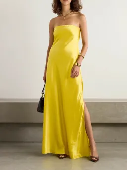 Christopher Esber Yuzu Filo Strapless Maxi Dress - Size 10 AU for rent on The Volte - image 1