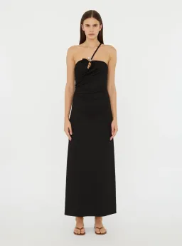 Christopher Esber Black Concave Stone Cami Dress - Size 6 AU for rent on The Volte - image 1