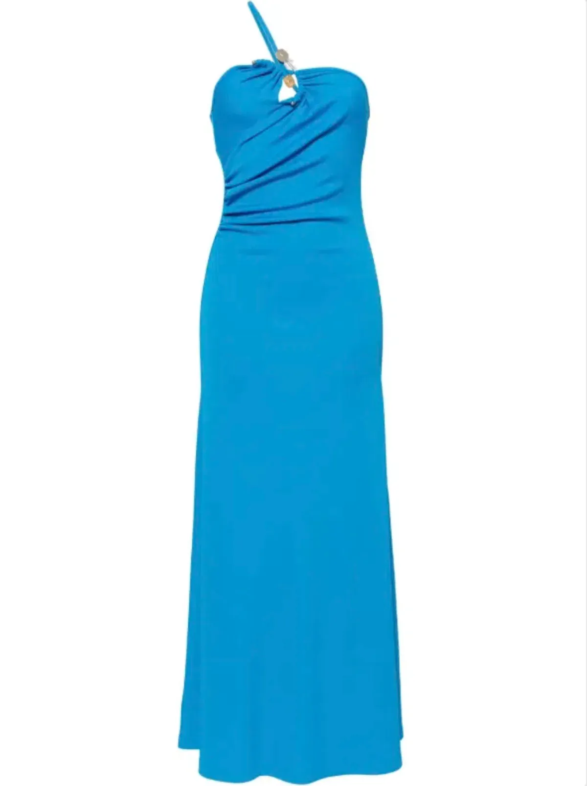 Christopher Esber Boston Blue Concave Stone Cami Dress - Size 6 AU - Image 4