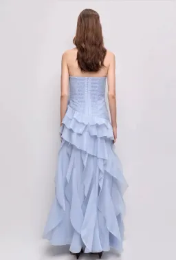 Aje Canyon Gown cloud blue size 6 for rent on The Volte - image 2