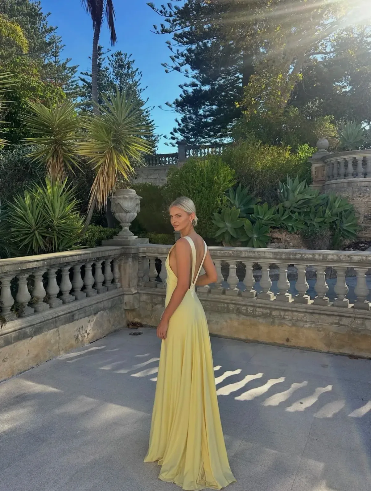 ROSA GOWN | LEMON - SIZE 8 - Image 2
