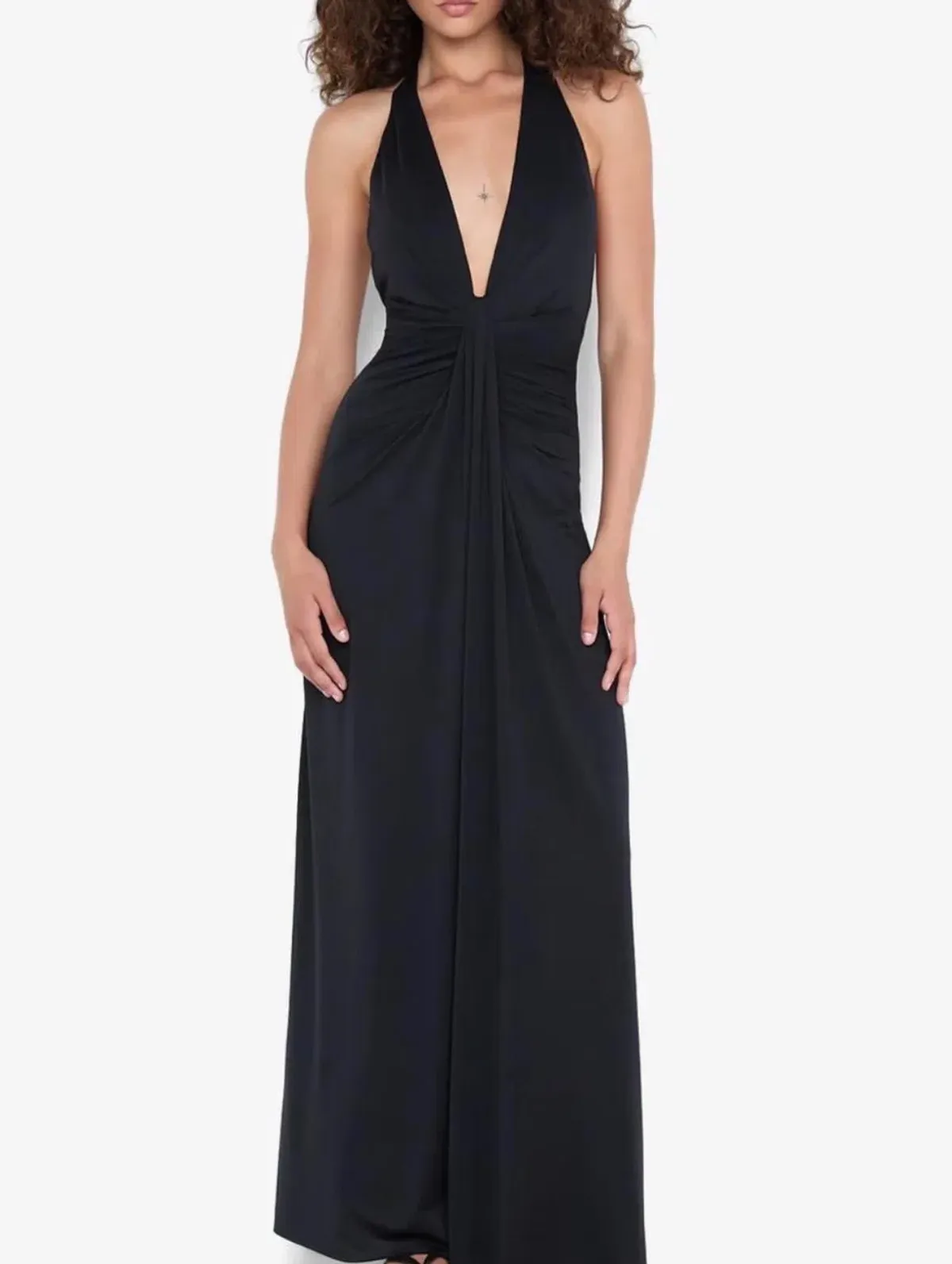Bec & Bridge Tillie drape dress - black size 6 - Image 3