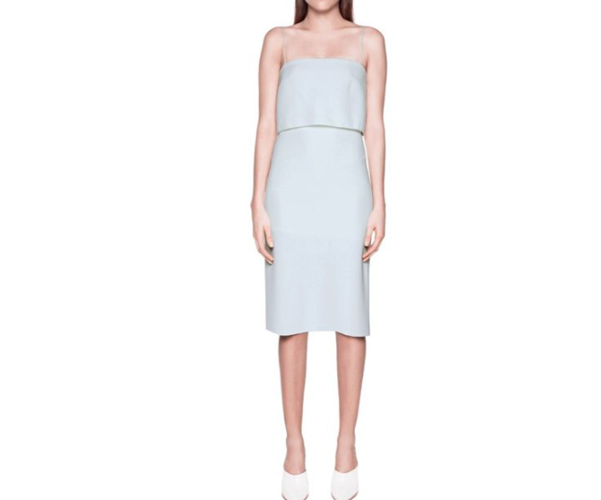 Dion Lee Blue Column Midi Dress Size 8  - Image 1