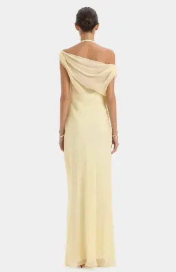 Sir strobe gown butter size 8  for rent on The Volte - image 3