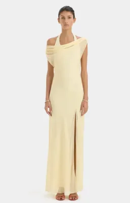 Sir strobe gown butter size 8  for rent on The Volte - image 1