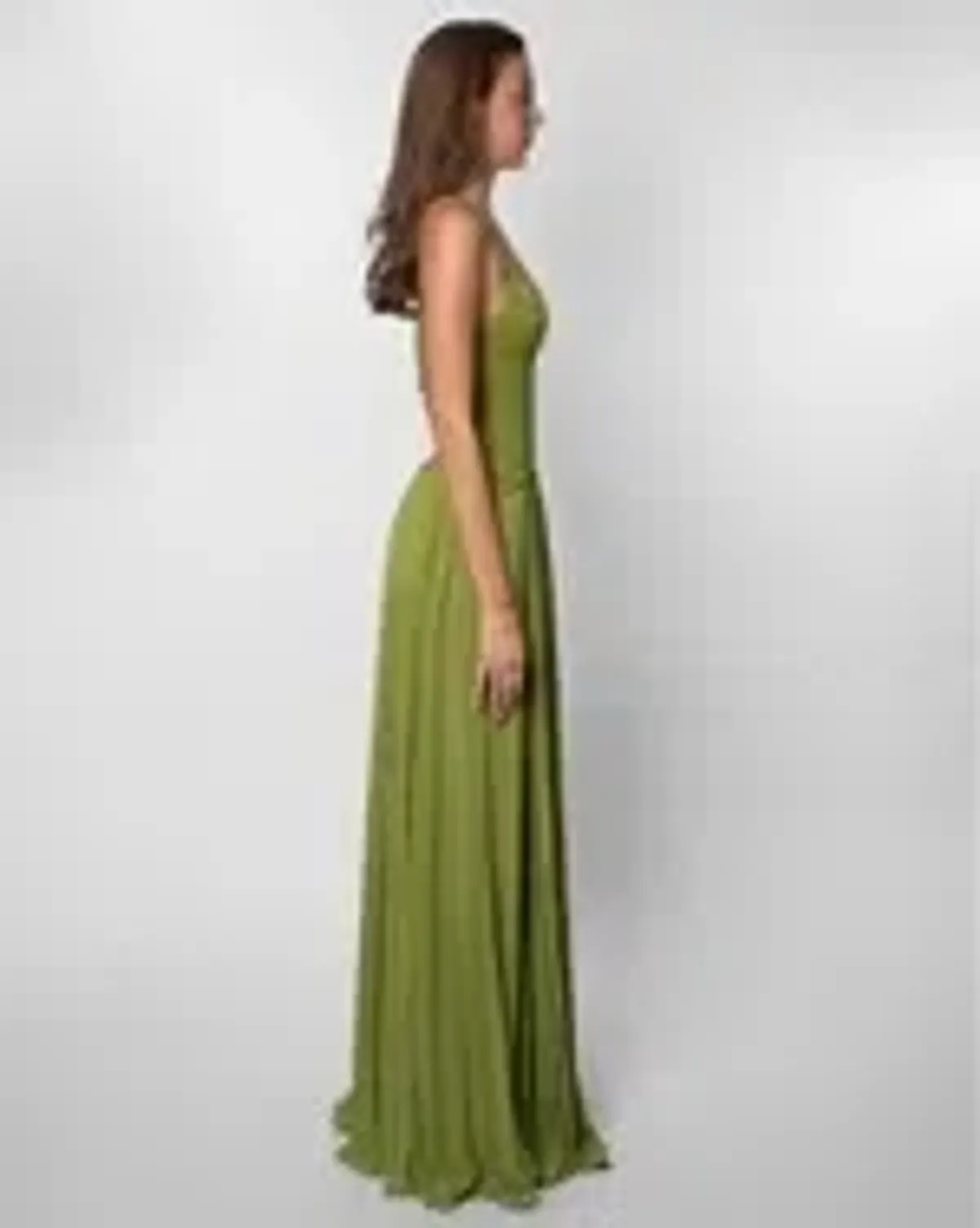 Fenity Gaia Maxi Dress in Green Size L - Image 10