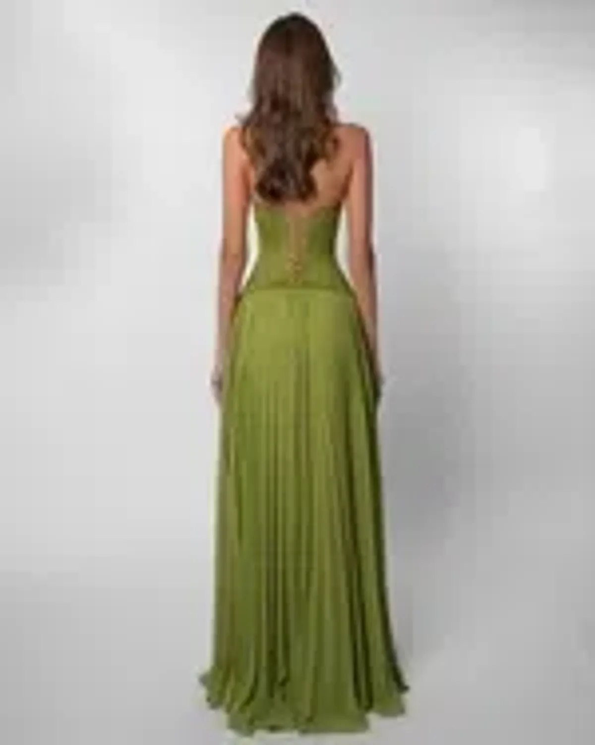 Fenity Gaia Maxi Dress in Green Size L - Image 13