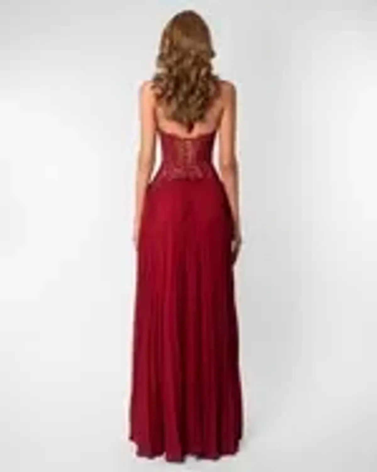 Fenity Gaia Maxi Dress in Red Size S - Image 6