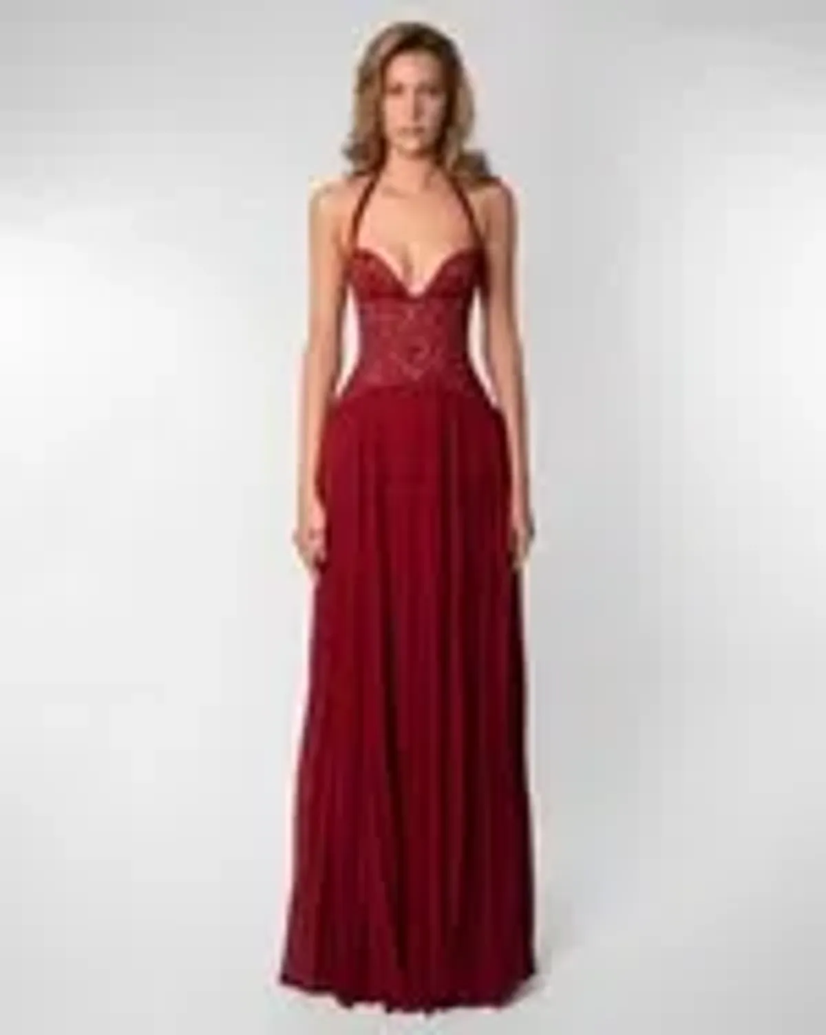 Fenity Gaia Maxi Dress in Red Size S - Image 9