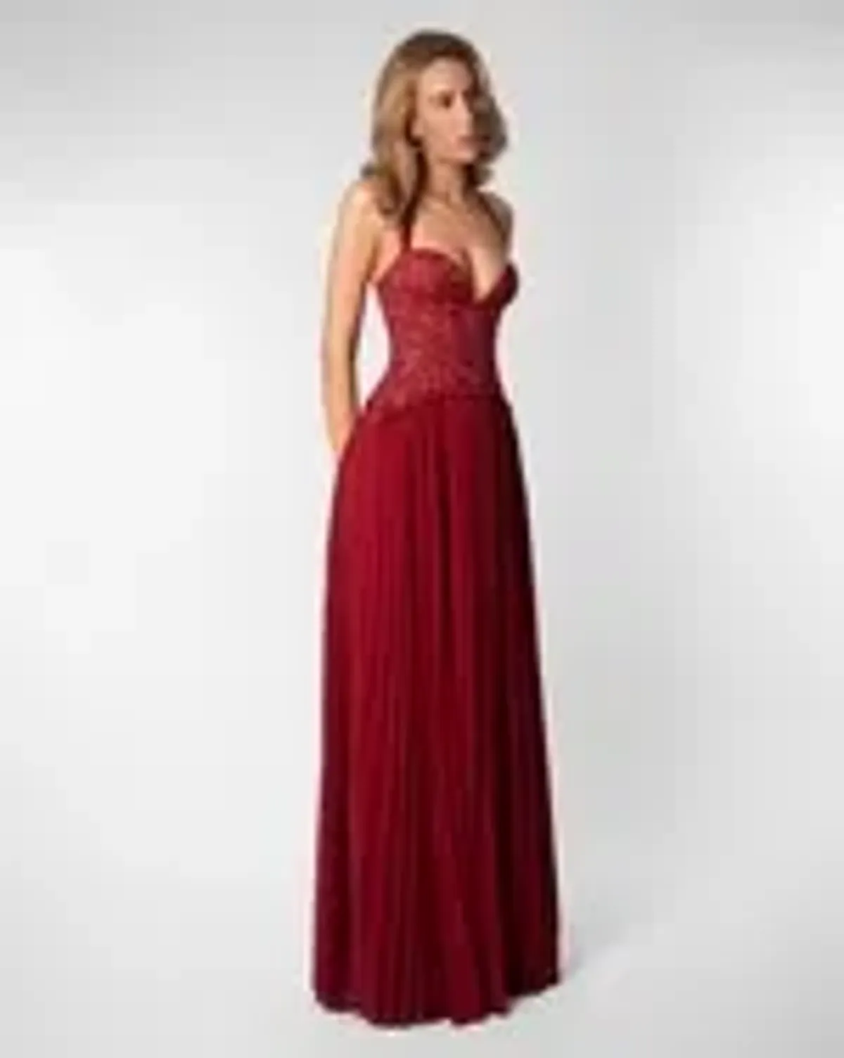 Fenity Gaia Maxi Dress in Red Size M - Image 5