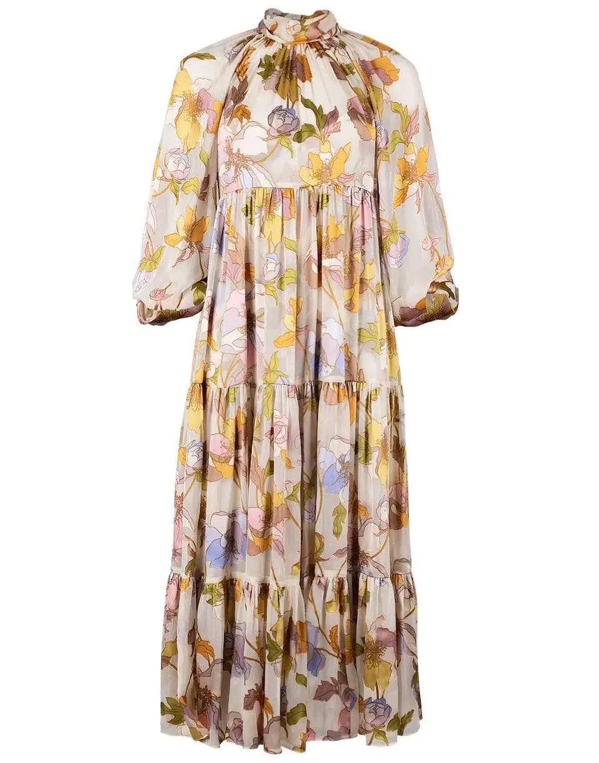 ZIMMERMANN TEMPO SWING MAXI DRESS SIZE 0 - Image 3
