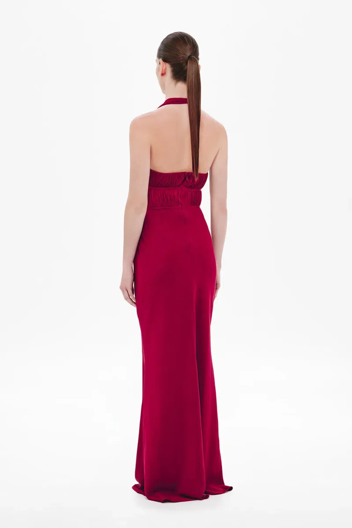 Misha CELINE SATIN DRESS - Image 6