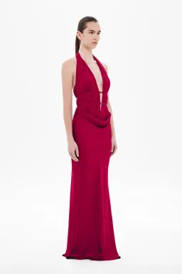 Misha CELINE SATIN DRESS for rent on The Volte - image 5