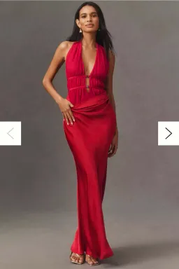 Misha CELINE SATIN DRESS for rent on The Volte - image 3