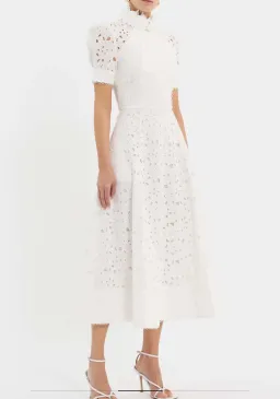 Rebecca Vallance KITSU SHORT SLEEVE MIDI DRESS for rent on The Volte - image 1