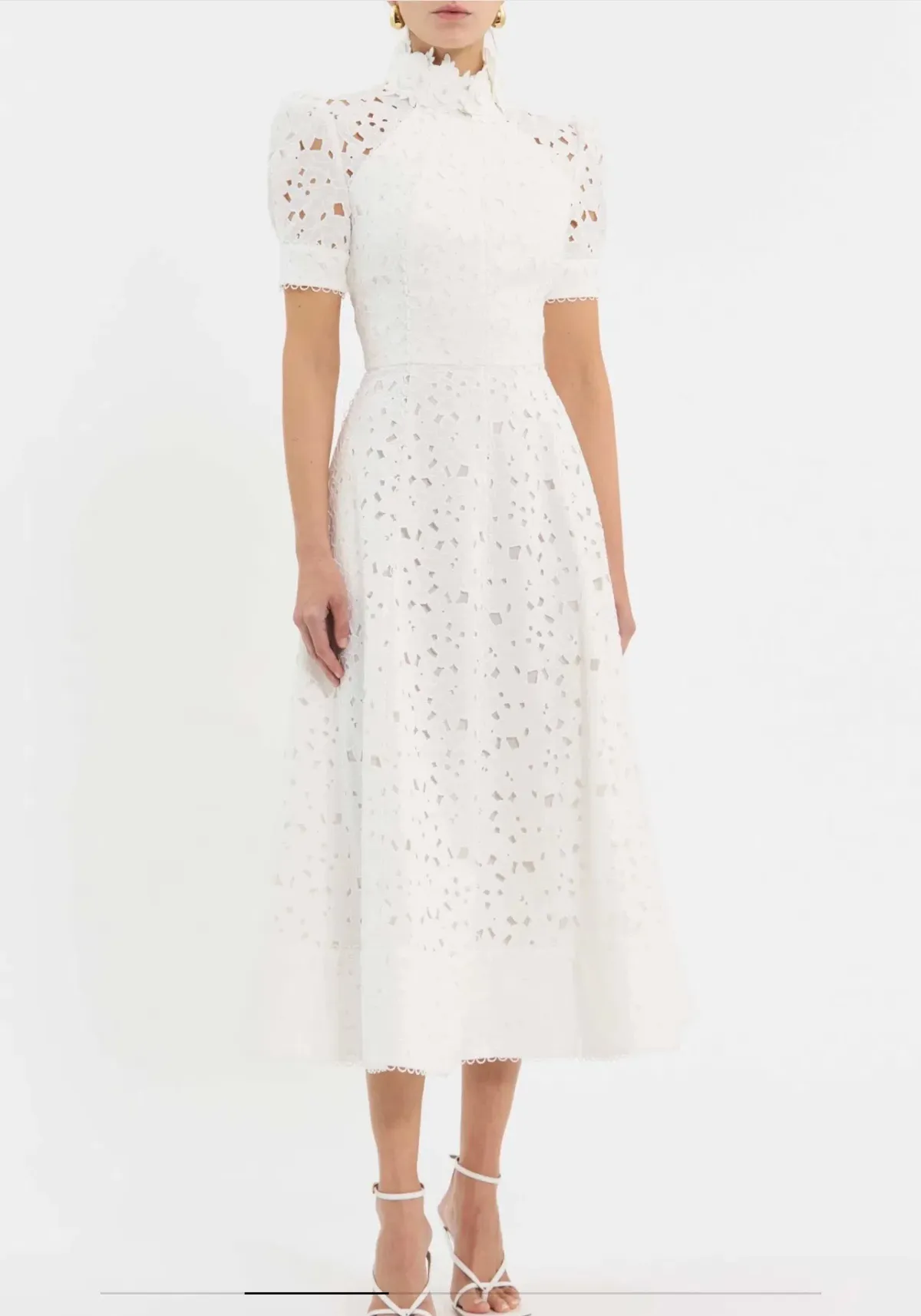 Rebecca Vallance KITSU SHORT SLEEVE MIDI DRESS - Image 3