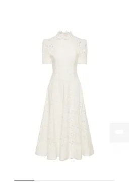 Rebecca Vallance KITSU SHORT SLEEVE MIDI DRESS for rent on The Volte - image 4