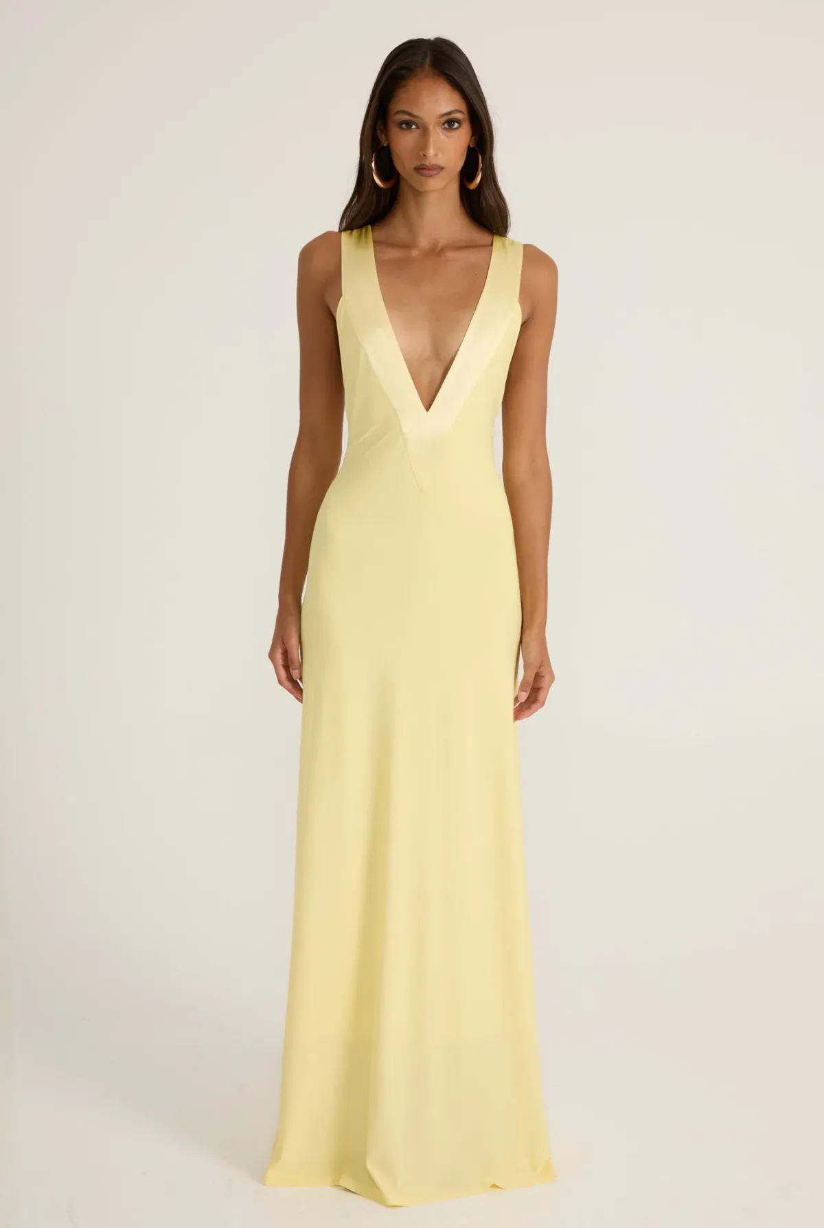 Ance Gria Rosa Gown Yellow/Lemon size XS - Image 4