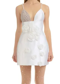 Karina Dress | White for rent on The Volte - image 1
