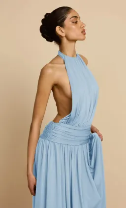 Arcina Ori Santina Dress Sky Blue size M for rent on The Volte - image 4