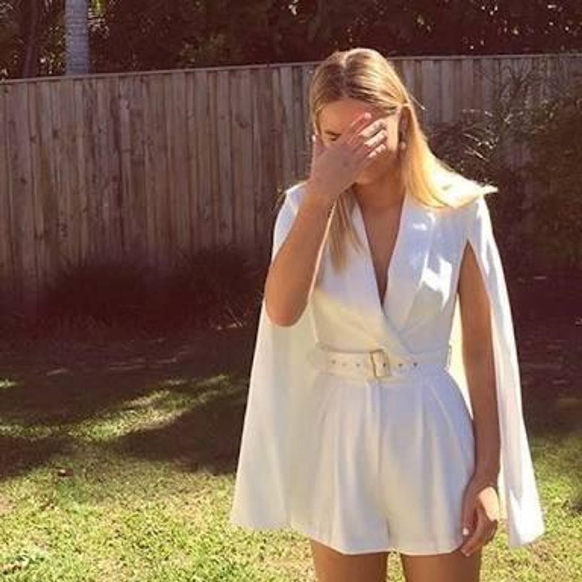 Sheike Guardian Playsuit White Size 6 - Image 3