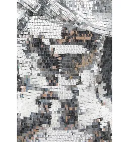 Rachel Gilbert Tamzin Gown in Silver Size 8 for rent on The Volte - image 2