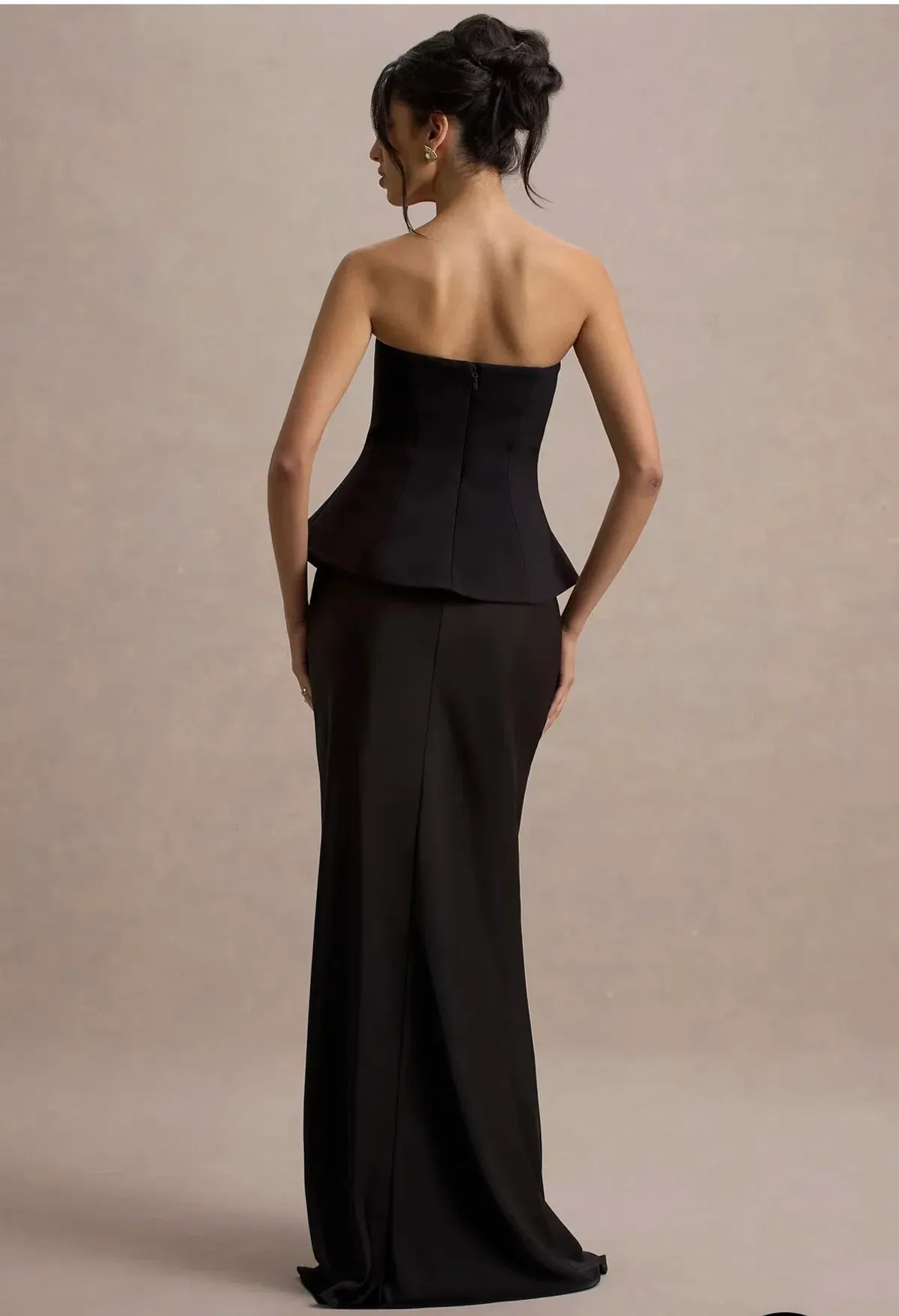 Club London, Ohio, Black, Strapless , Size 6 - Image 2