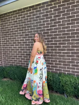 Alemais Evergreen Sundress Size 12  for rent on The Volte - image 1