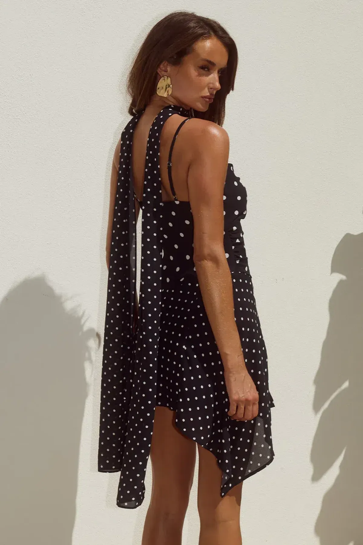 Runaway the Label ALORA SCOOP NECK MINI DRESS - Size 8/S - Image 2