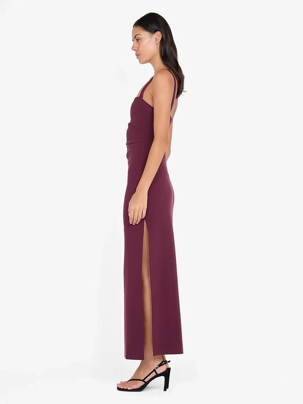 BEC & BRIDGE LEORA MAXI / PLUM / SIZE 16 - Image 3