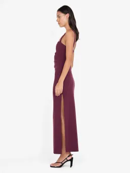 BEC & BRIDGE LEORA MAXI / PLUM / SIZE 16 for rent on The Volte - image 3
