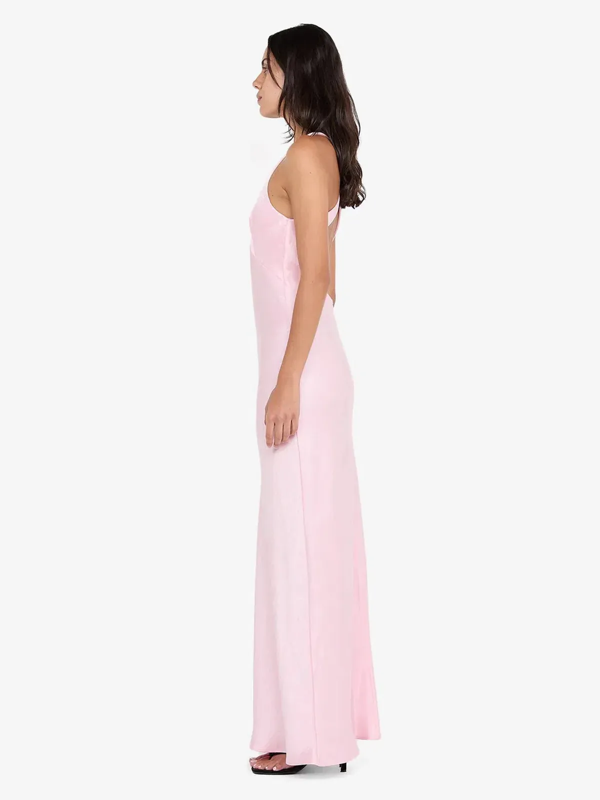 BEC & BRIDGE THE DREAMER V NECK MAXI / POWDER PINK / SIZE 6 - Image 3