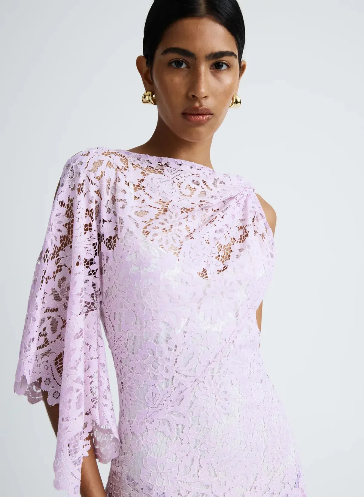 ANNA QUAN Lydia Dress Purple Lace 8 AU - Image 9