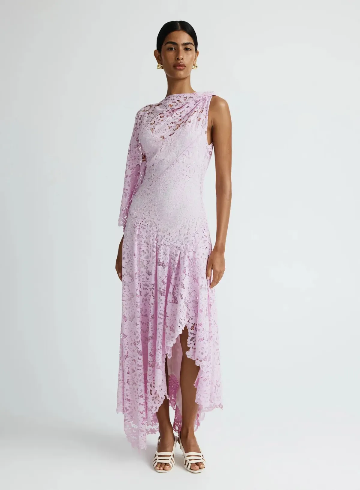 ANNA QUAN Lydia Dress Purple Lace 8 AU - Image 11